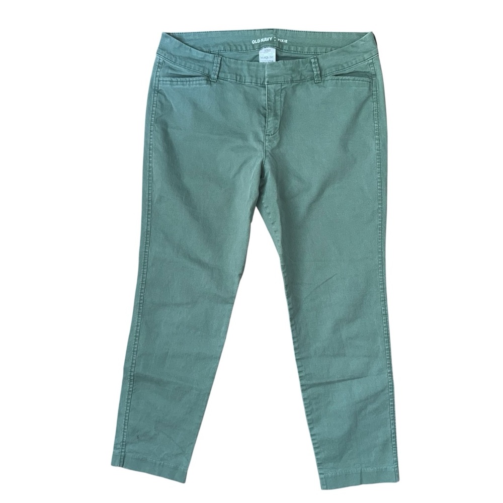 Old Navy Women’s Pixie Pants Green Size 10 Petite‎